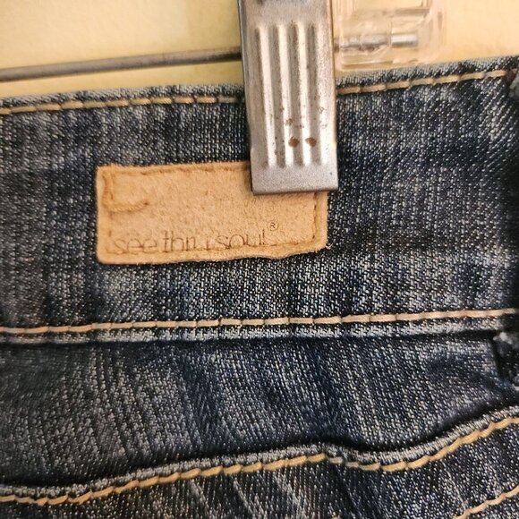 See Thru Soul Boot Cut Jeans Size 30 - Picture 7 of 7